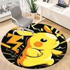 1pc Pikachu Electric Office Round Area Rug, Bedroom Living Room Home Decor, Room Deco,  Offic a1016123