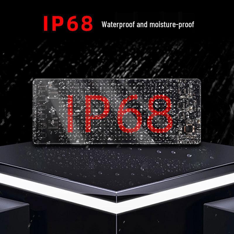 Cross-Border LED Car Display: Bluetooth-Controlled Devil Eye Soft Screen