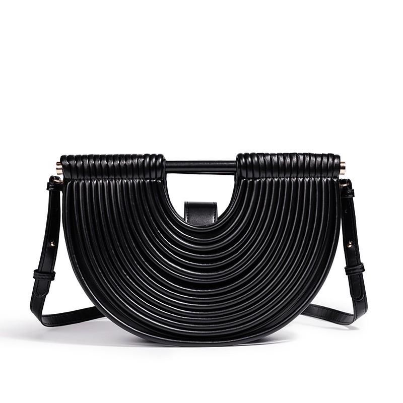 Noodle Bag, High-End Fashion, Hand-Woven Bag, One Shoulder Crossbody Clutch Bag, Women
