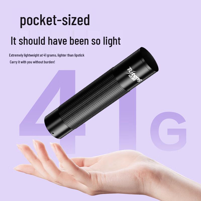 Professional UV Blacklight Flashlight & Wood's Lamp for Detection