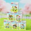 New Diy Mini Creative Street Food Cart Building Block Set, Display Cabinet Puzzle Toy For Adults And Kids Ideal Holiday Gift