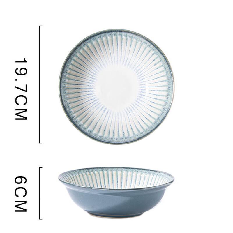 Qinkai Nordic Retro Ceramic Tableware