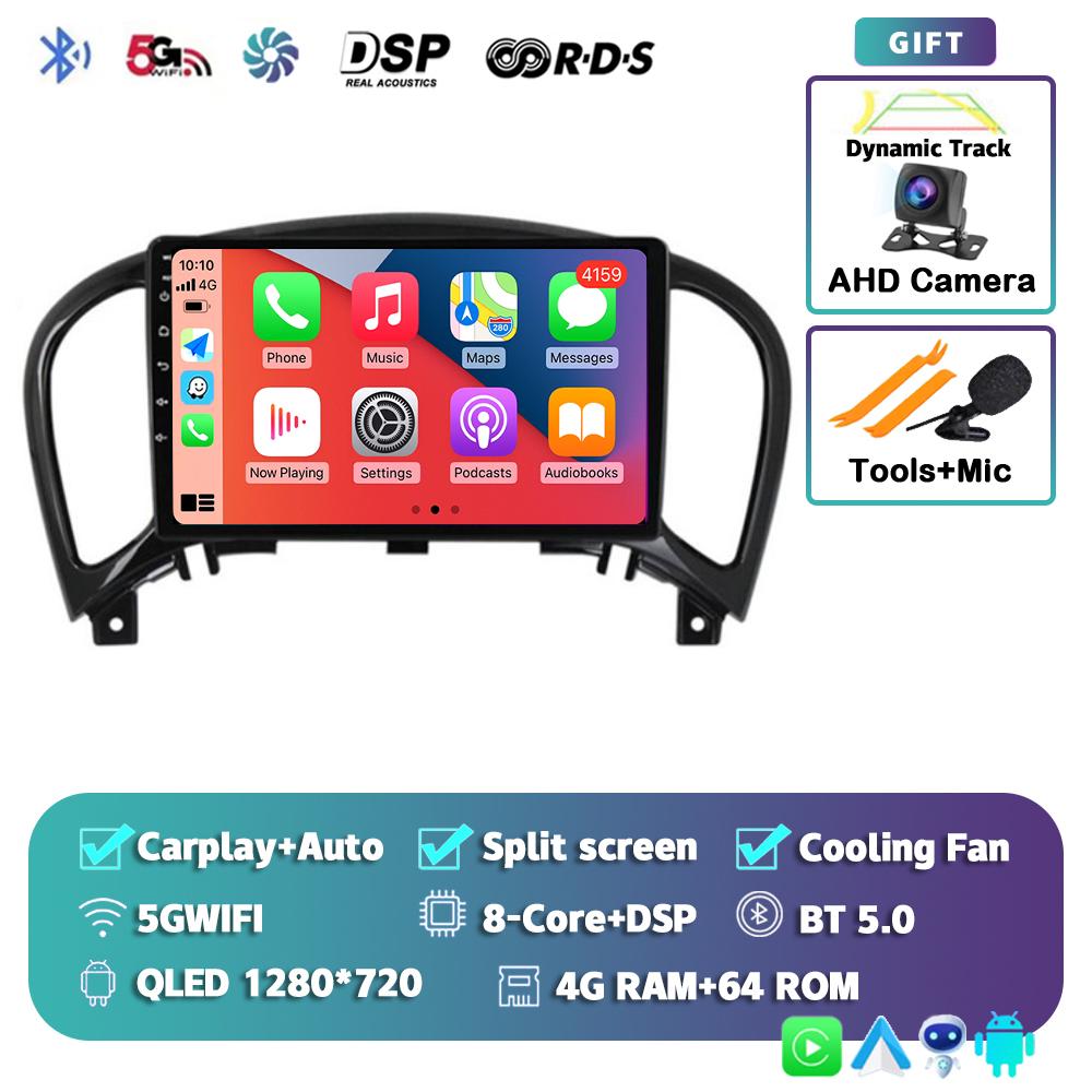 Android 14 Carplay Auto Car Radio For Nissan Juke YF15 2010-2014 2 Din Multimedia Video Player GPS Navigation Stereo Head Unit