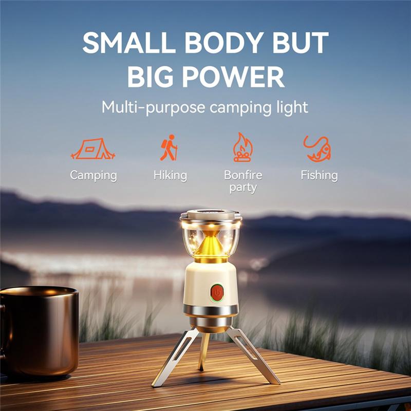 Well Made-Ultra-Bright LED Camping Lamp With Long Battery Life Ideal Perfect For Outdoor Camping And Tent Atmosphere Lighting