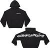 Mens Hooded Sweatshirt Star Print Loose Fit Casual Streetwear Youth