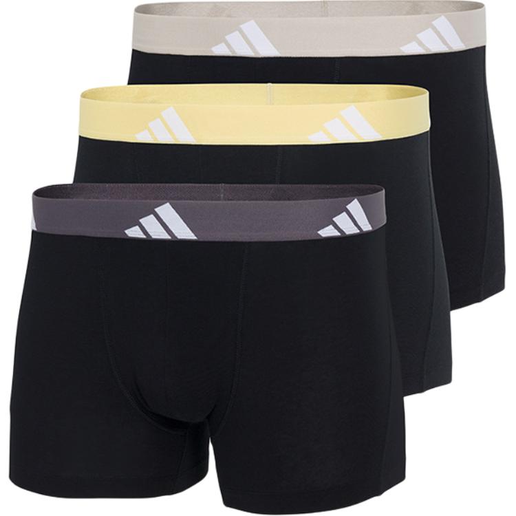 Adidas Skin-Friendly Comfortable Sports Moisture-Wicking Anti-Chafing Underwear 3-Pack Men Underwear 4AM002-904