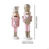 Christmas Nutcracker Statue Decor Charm Gift Display Portable Desktop Ornament Xmas