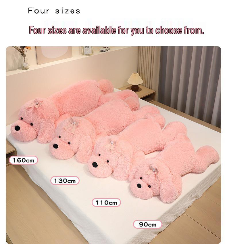 Extra Large Cute Stuffed Dog Plush Toy for Kids - Perfect Bedtime Companion Pillow