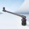 Adjustable 20cm Z Shape Extension Rod With Double 17mm Ball Joints For Tablet Vehicle Flexible Device Mounting Positions