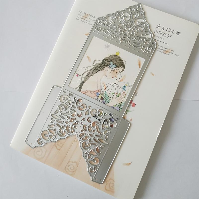 Envelope Metal Cutting Dies Stencil DIY Scrapbooking Album Paper Card ...