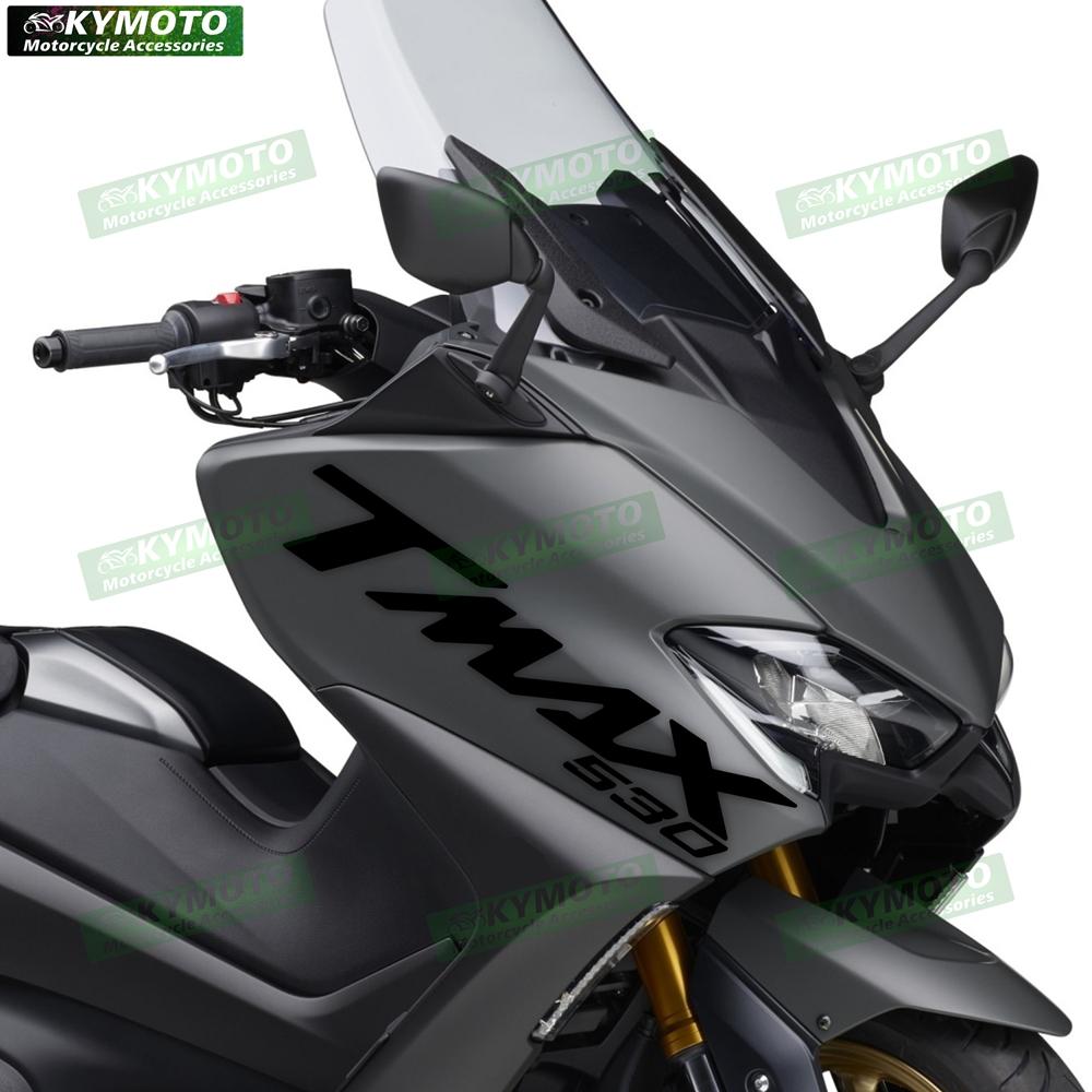 Per TMAX530 TMAX 530 accessori moto carrozzeria da corsa adesivi decorazione auto serbatoio carburante logo motore carena adesivi casco