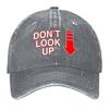 2026 Don’t Look Up Baseball Cap Christmas Hat Custom Caps Fishing Caps Man Golf Hat Genuine Hats For Women Men's