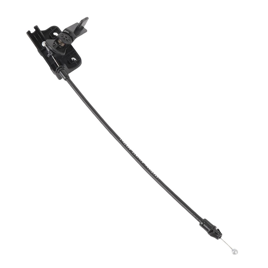 Hood Bonnet Release Cable with Pull Handle 68257542AA Flexible Bonnet Pull Release Cables Metal Black