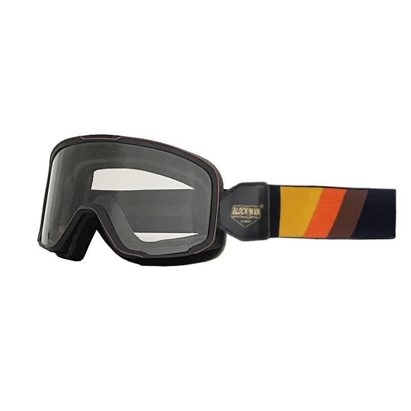 Retro Photochromic Motorcycle Goggles