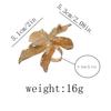 European and American style exaggerated flower fashion simple wind live ring temperament floral niche design high-end women's models