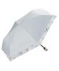 Rim Organza Gray Light UV for Sunny and Rainy Folding for Commuting and 2026Wpc. Parasol, Light-Blocking Print, Mini, Heat Shielding/100%