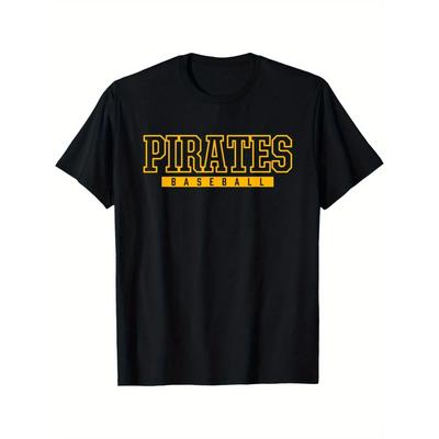 Pittsburg Pirates Baseball T-Shirt For Men Women Adults Graphic Short Sleeve Shirt Unisex Men Women Summer