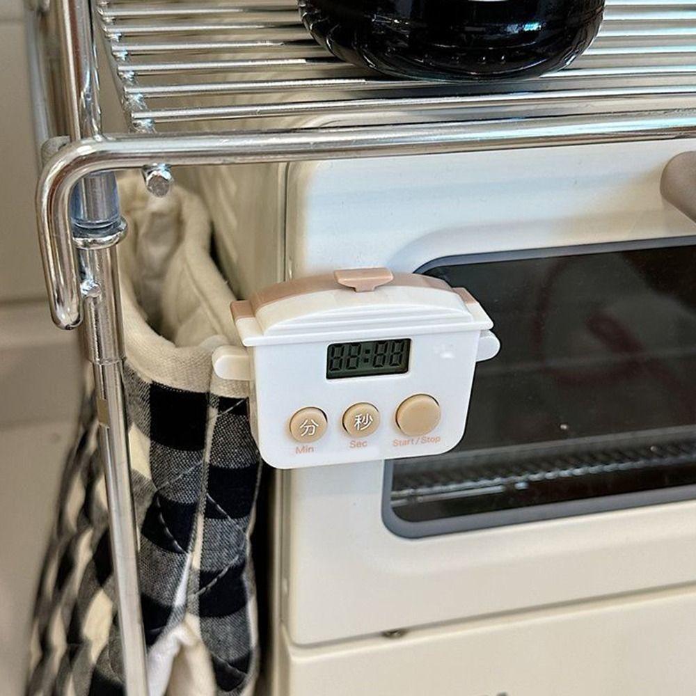 LCD Kitchen Timer Digital Alarm Durable Time Manager  for Baking Cooking Sports Reminder