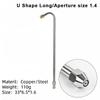 1Pcs Car Wash Accessories High Pressure Washer Spray Wand Extension Nozzle 4000Psi Spray Wand 1/4 Quick Connect