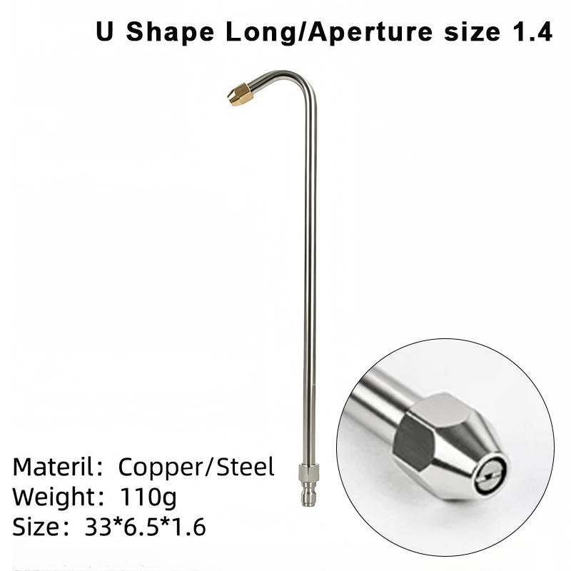 1Pcs Car Wash Accessories High Pressure Washer Spray Wand Extension Nozzle 4000Psi Spray Wand 1/4 Quick Connect