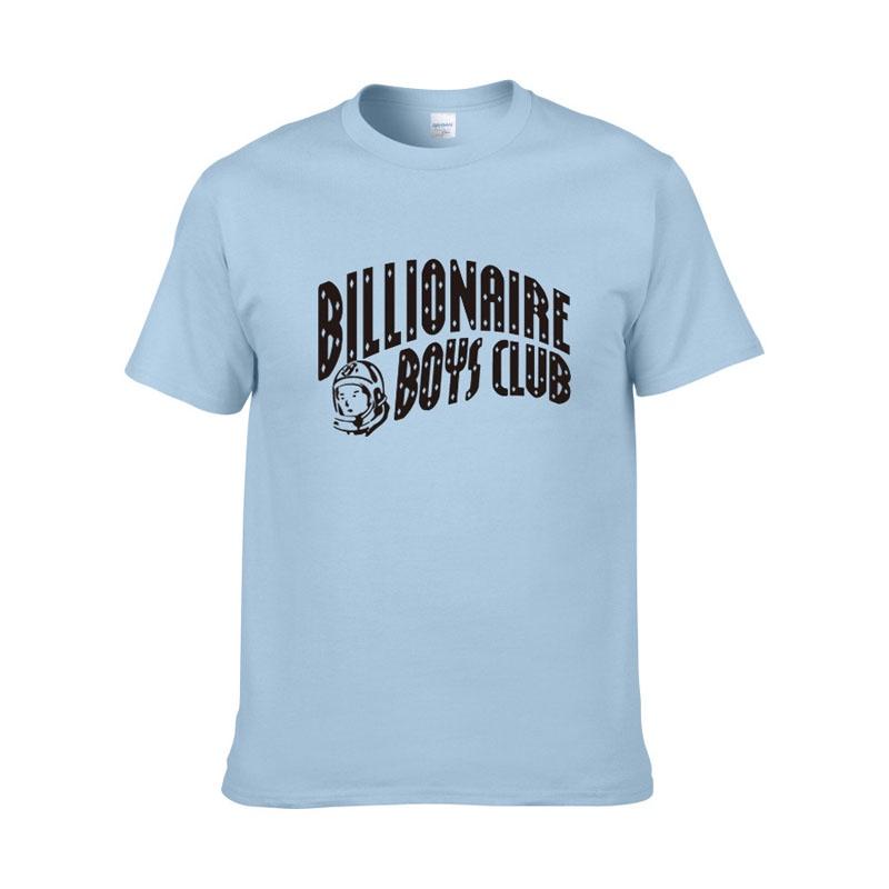 Stylish New Billionaire Boys Club Printing Men's O-neck Slim Short Sleeve T-shirt Tops For Fashion Enthusiasts