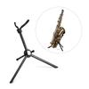 Xtahdge Carry Bag and Foldable Portable Tenor Saxophone Stand Saxophone Floor Stand Holder Stainless Steel