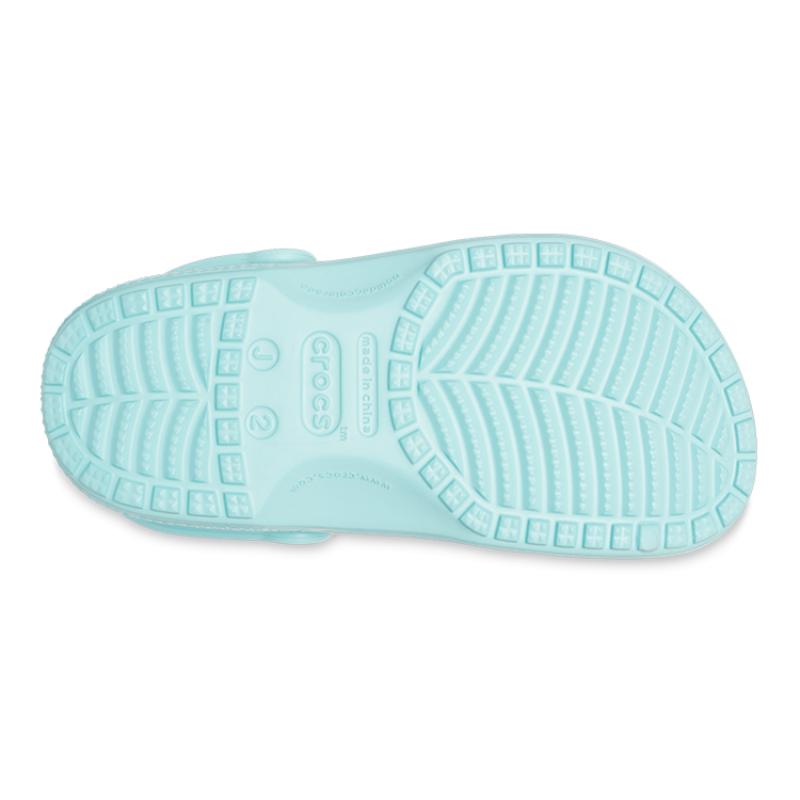 Crocs Classic Clog Wear-resistant Hole Children's Sandals Light Blue Children's Model