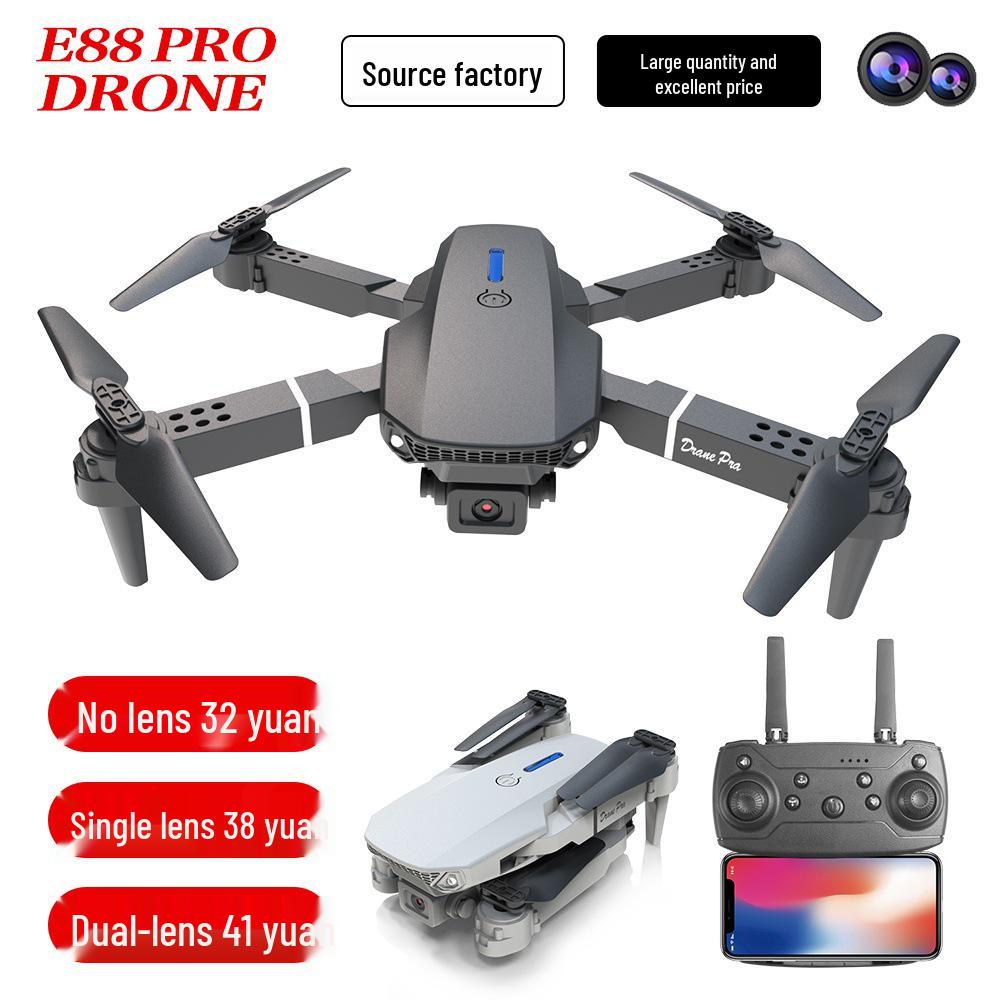 Cross-border E88PRO K3 E99 Drone: 4K HD Dual-Camera Quadcopter for Aerial Photography E525