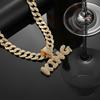 KING Letter Pendant Street Personalized Design Letter Cuban Chain Jewelry Jewelry