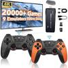 Upgraded Wireless Retro Gaming Console, Retro Game Stick 4K with 20,000+ Games and 9 Emulators Built-in, Plug and Play Video Games for TV, 2.4G