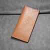 Men Slim Long Wallet Wallet with ID Bifold Card Holder Window Minimalist Card