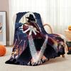 Michael Jackson Pop Printed Flannel Blanket Cozy Comfortable Fleece Blanket For Office Sofa Home Decor Memorial Gift