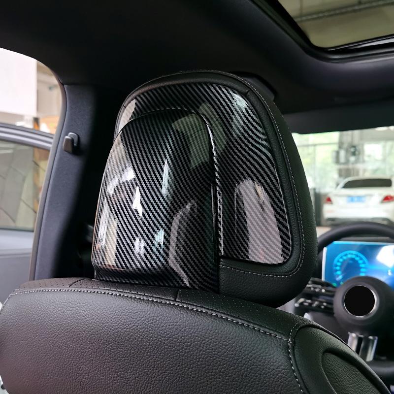 For Mercedes Benz C Class W206 C200 C220 C260 C300 2022+ X254 GLC 2023 Front Seat Headrest Button Adjusting Switch Cover Trim