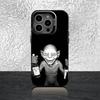 L-Lord of the R-Rings Gollum Phone Case For iPhone 16,15,14,13,12,11,Pro,Max,Plus,Mini,SE Grey Black Matte Laser Back Cover