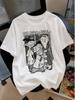 Vintage Cartoon Freunde Grafik T-Shirt Lustiges Retro Nostalgie Tee