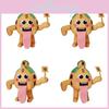 Steal Brainrot A House Shaped Plush Toy Cuddle Doll With Short Fans Doll Gifts