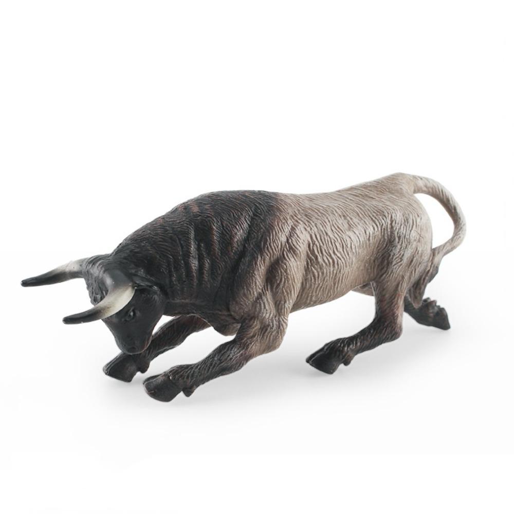 Farm Animals Poultry Cattle Model Simulation Calf Bull OX Figures  For Children