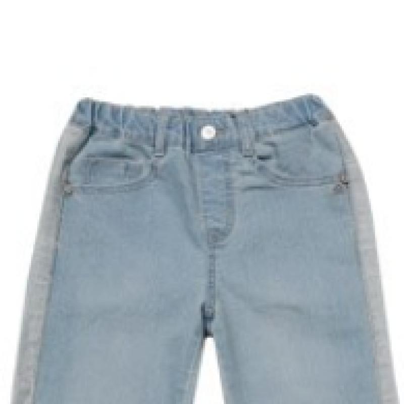 [Renoma Kids] Renoma Kids Girls  Ice 9 Part Wide Denim Pants