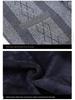 Men's Autumn-Winter Knit Cardigan: Thickened Velvet Sweater for Middle-aged and Elderly Dads and Grandpas.