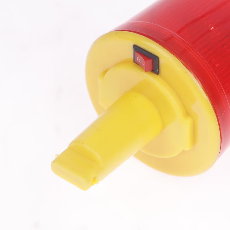 1 Pezzo Torre Faro Traffico Solare Gru Faro di Avvertimento Solare LED Luce di Emergenza Lampadina LED Lampada Cantiere Porto Strada Lampada di Allarme