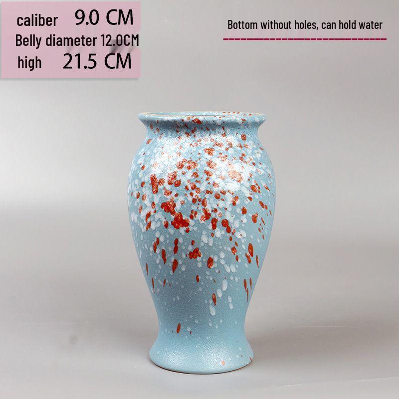 Retro čínská keramická váza: Dekorativní váza na květiny nebo pro hydroponii