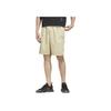 Adidas Originals Y2K Trefoil Shorts With Solid Color Logo Pattern Men Bottoms Khaki HM8038