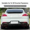 Kompatybilny z Porsche Panamera 2014-16 Końcówki Wydechu Quad Modyfikacja Tylnego Zderzaka GTS