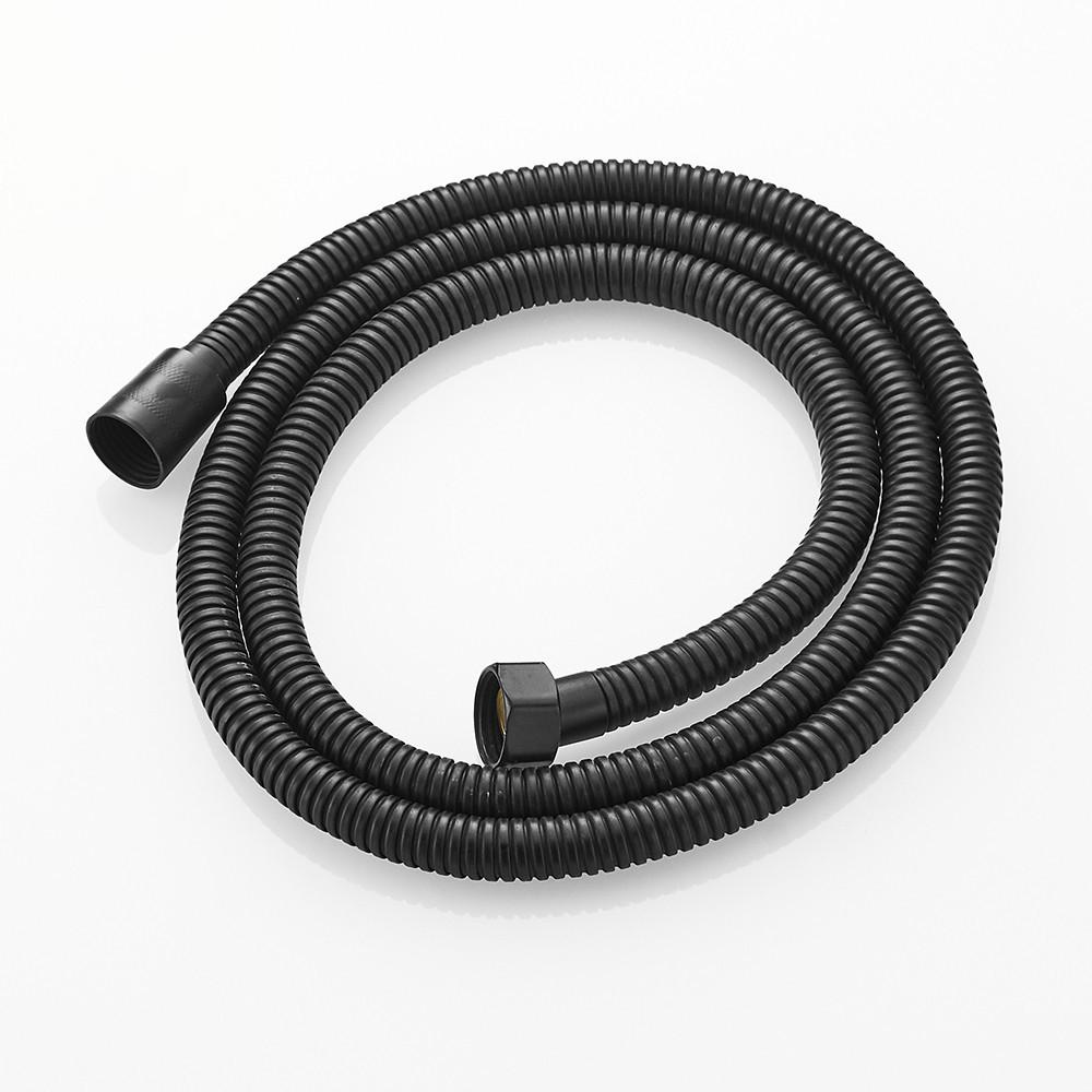 Rørleggerslanger Rustfritt Stål Sølv 150cm Rør Dusjslange Fleksibelt Dusjhode Reservedel Baderoms Vannslange HJ-0515