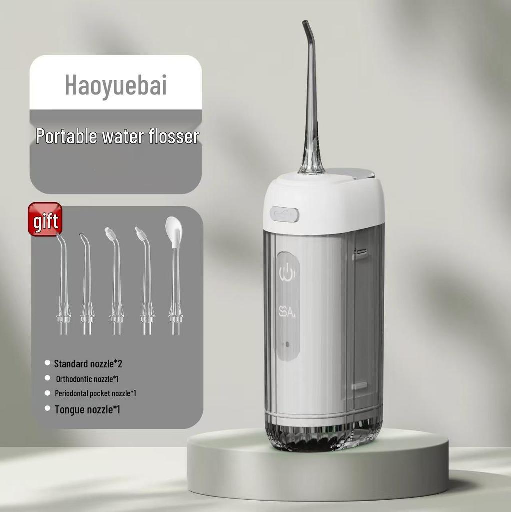 Portable Electric Water Flosser for Adults - Oral Irrigator and Teeth Cleaner