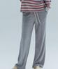 ANNEHEARTS Soft Knit Wide Easy Pants_Melange
