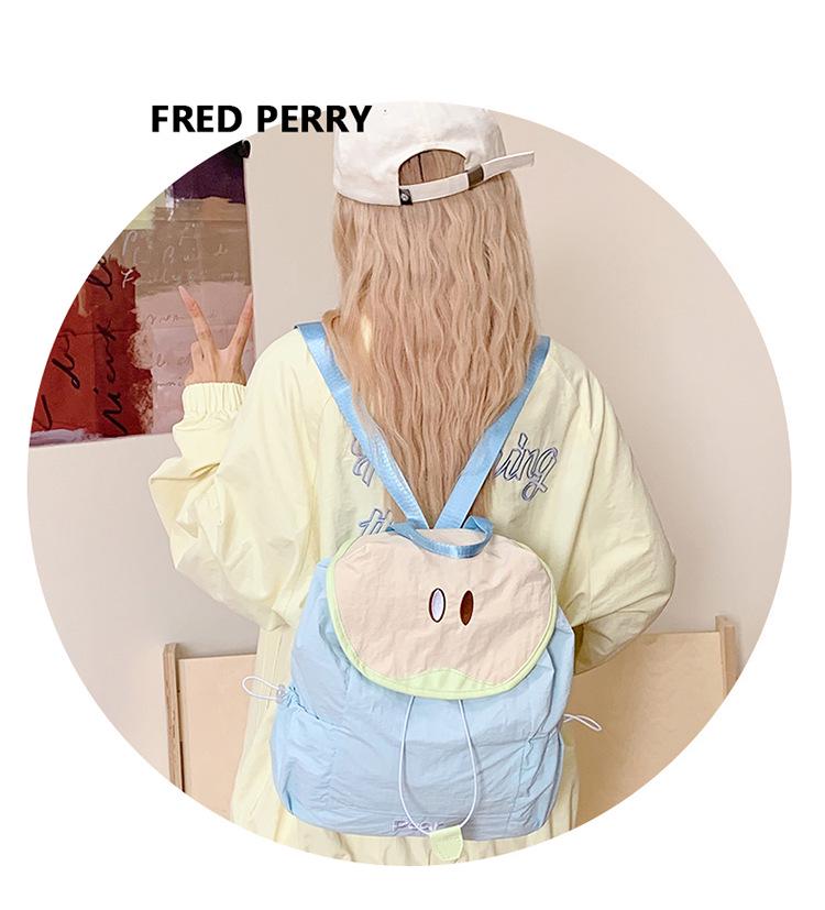 New Women's Cute Macaron Color Small Backpack - Fresh Schoolbag & Casual Student Bookbag