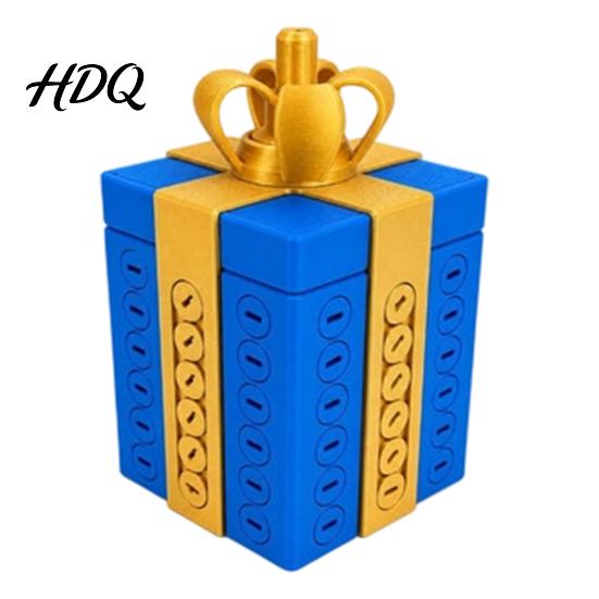 Novelty Surprising Box for Parties Annoying Prank Puzzle Gift Box 3D Printed Reusable Cash