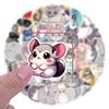 50 Totoro & Chinchilla Cartoon Stickers: Waterproof Decorative Set for Thermos, Journals, Computers & Phones