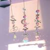 Practical-Crystal Wind Chime Sun Catcher Dream Catcher Rainbow Chaser Hanging Drop Home Garden Decor 1 PCS A